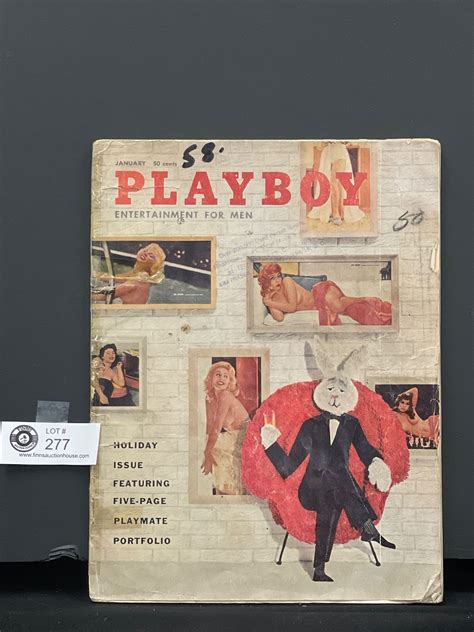 1958 playboy magazine